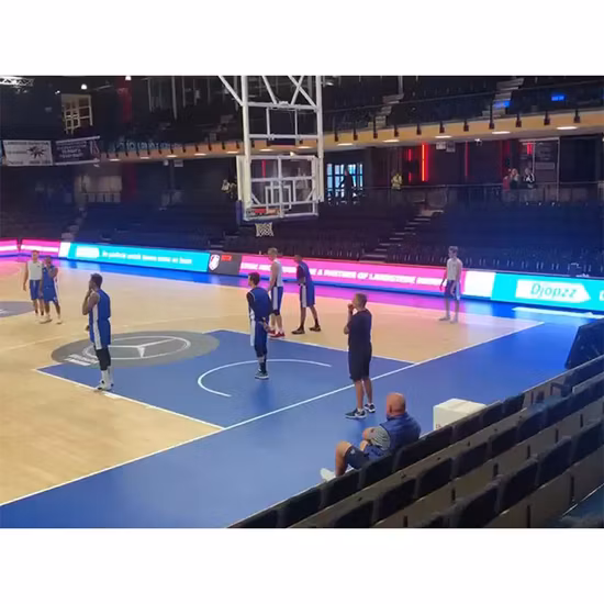Pannello video a parete P4 a colori per esterni Pannello elettronico digitale per campo da basket Tabellone segnapunti sportivo Impermeabile Schermo di visualizzazione LED video di grandi dimensioni